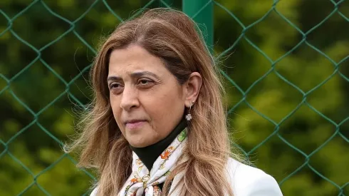 Leila Pereira presidente do Palmeiras Foto: Cesar Greco/Palmeiras