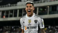 Zaracho, do Atlético, comemora gol contra o Botafogo, pelo Brasileirão 2022 - Foto: Thiago Ribeiro/AGIF