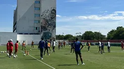 Fluminense treina para maratona em abril. Foto: Marcelo Gonçalves/FFC