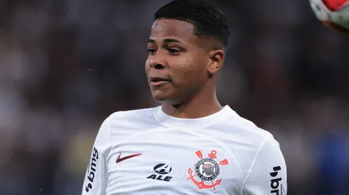 Wesley na Neo Química Arena, em partida entre Corinthians e Guarani, pelo Campeonato Paulista, no dia 21/01/2024.