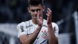 Moscardo atuando pelo Corinthians na Neo Química Arena em 2023. Foto: Fabio Giannelli/AGIF
