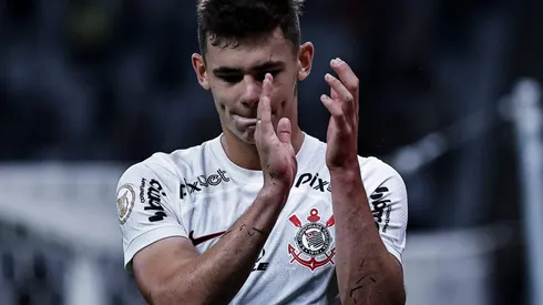 Moscardo atuando pelo Corinthians na Neo Química Arena em 2023. Foto: Fabio Giannelli/AGIF