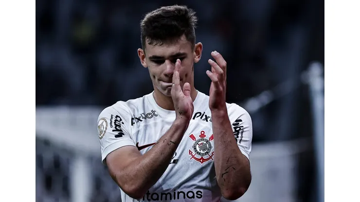 Moscardo atuando pelo Corinthians na Neo Química Arena em 2023. Foto: Fabio Giannelli/AGIF