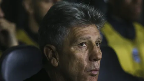 Renato, do Grêmio, no Estádio Couto Pereira em 2023. Treinador pode tomar decisão polêmica no Imortal.