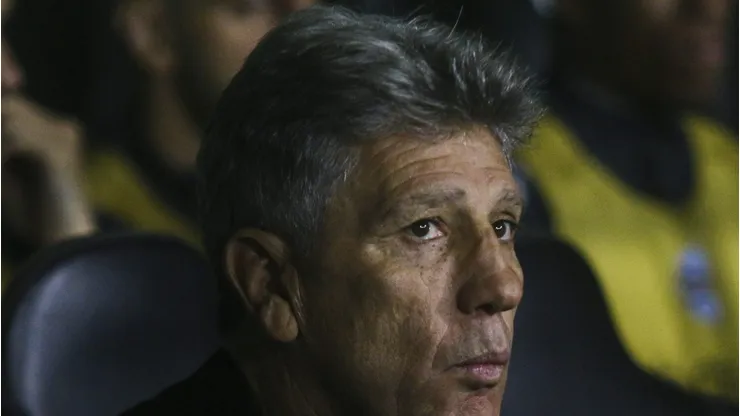 Renato, do Grêmio, no Estádio Couto Pereira em 2023. Treinador pode tomar decisão polêmica no Imortal.