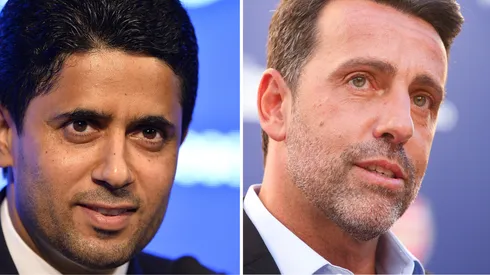 PSG e Arsenal, de Edu Gaspar, já buscam informações de joia preciosa do Grêmio - Foto: Aurelien Meunier/Getty Images e Lia Toby/Getty Images