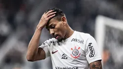 Ruan durante partida do Corinthians na Copa Sul-Americana de 2023. Foto: Abner Dourado/AGIF