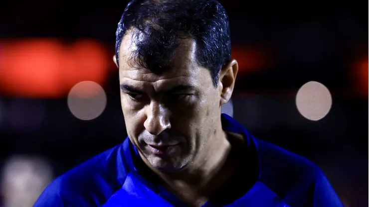 Fábio Carille, treinador do Santos.