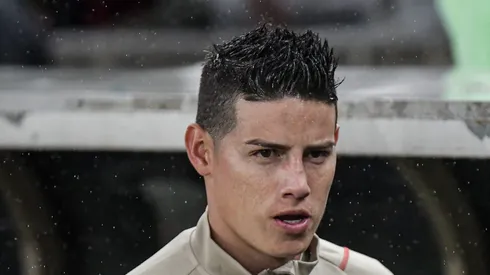 James Rodríguez, em ação pelo São Paulo. Meia foi especulado no Santos.
