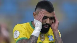 Gabigol jogando pela Seleção Brasileria no estádio do Maracanã. Foto: Thiago Ribeiro/AGIF