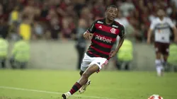 De La Cruz em ação pelo Flamengo. Atleta não participa do 1° amistoso com a seleção