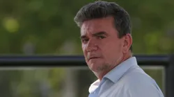 Andrés Sanchez, ex-presidente do Corinthians, no CT Joaquim Grava. Foto: Marcello Zambrana/AGIF