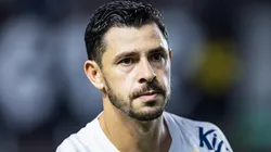 Giuliano, na Vila Belmiro,em jogo das quartas de final do Campeonato Paulista, entre Santos e Portuguesa, dia 17/03/2024.