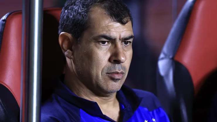 Fábio Carille, treinador do Santos.