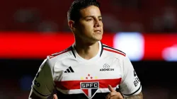 Foto: Rubens Chiri / saopaulofc.net - James Rodríguez, meio-campista do São Paulo, brilha em jogo da Colômbia