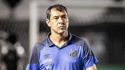 Carille em jogo do Campoenato Paulista na Vila Belmiro. Foto: Raul Baretta.