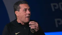 Vanderlei Luxemburgo durante passagem pelo Corinthians. Foto: Ettore Chiereguini/AGIF