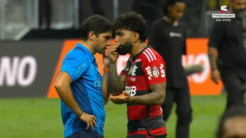 Abel Ferreira gostaria de contar com Gabigol, do Flamengo, em seu time - Foto: Reprodução/Premiere