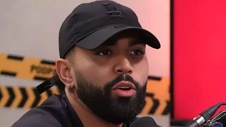 Gabigol já escolhe destino caso deixe o Flamengo Foto: Reprodução/Podcast