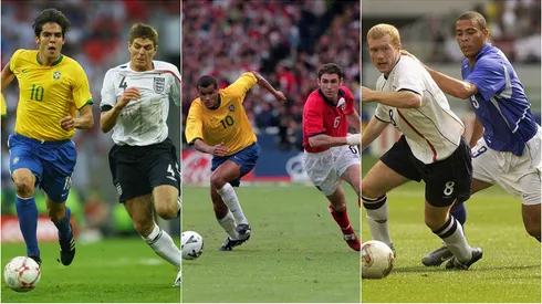 Brasil enfrenta a Inglaterra em amistoso. Fotos: Stu Forster /Allsport/Stu Forster/Getty Images