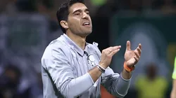 Abel Ferreira, treinador do Palmeiras durante partida.