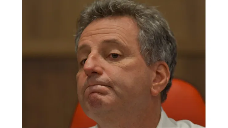 Rodolfo Landim, presidente do Flamengo, está em negociação com a Caixa e detalhes foram expostos