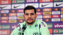 Bruno Guimarães fala sobre trabalho de Dorival Júnior. Divulgação/Rafael Ribeiro/CBF.