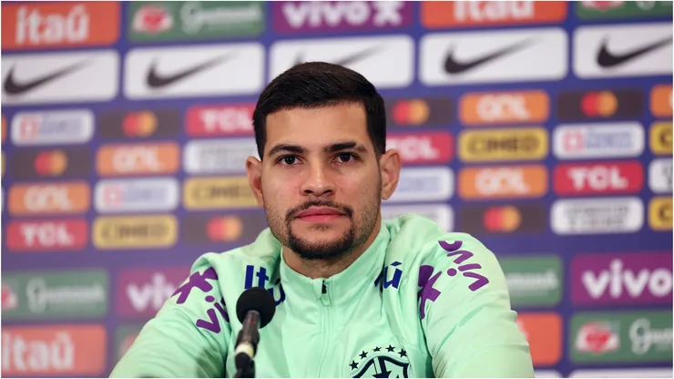 Bruno Guimarães fala sobre trabalho de Dorival Júnior. Divulgação/Rafael Ribeiro/CBF.