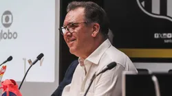 Presidente do Santos, Marcelo Teixeira. - Novas atualizações sobre a obra do Pacaembu são reveladas.