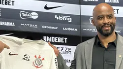 Fabinho Soldado trouxe a avaliação interna do Corinthians - Foto: Bruno Pantarotto/Time do Povo.