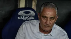 Tite, do Flamengo, acompanha joga da sua equipe diante do Boavista, pelo Carioca 2024 - Foto: Thiago Ribeiro/AGIF