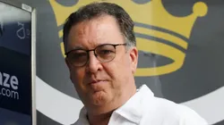 Marcelo Teixeira, presidente do Santos, agiu com estratégia para definir onde o Peixe atuaria na semifinal - Foto: Reinaldo Campos/AGIF