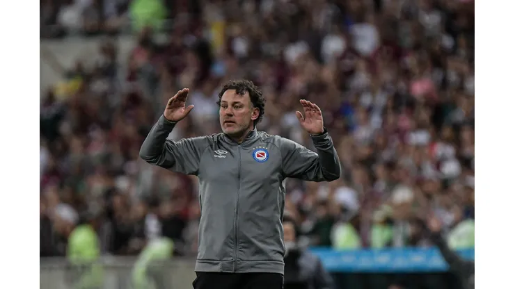Foto: Thiago Ribeiro/AGIF - Milito é plano A do Atlético-MG após saída de Felipão
