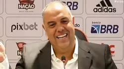 Marcos Braz está fechando mais um acordo no Flamengo Foto: Reprodução/FlaTV