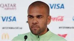 Daniel Alvez em coletiva de imprensa - Foto:Mohamed Farag/Getty Images