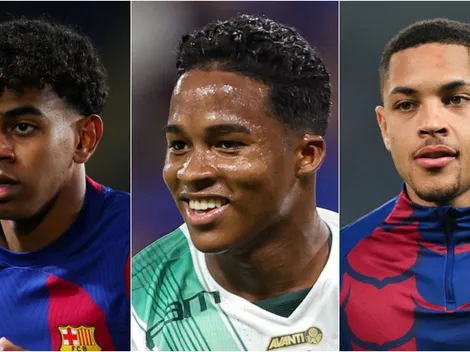 Ranking dos jovens mais promissores do futebol, com Endrick e V. Roque na lista