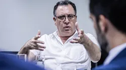 Marcelo Teixeira autorizou decisão de Carille de saída do elenco no Paulista - Foto: Raul Baretta/Santos FC