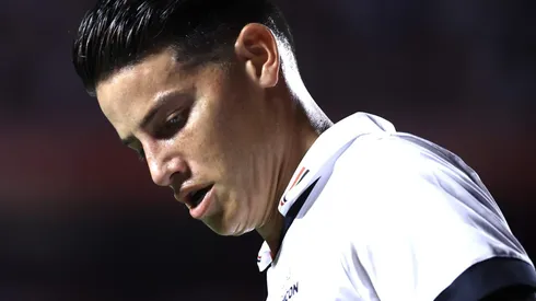 James Rodríguez, meia do São Paulo, nunca faltou a um treinamento