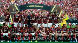 Flamengo quer mais uma taça da Libertadores. Daniel Apuy/Getty Images.