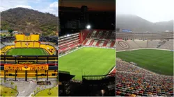 Estádios da Libertadores 2024. Fotos: Getty Images