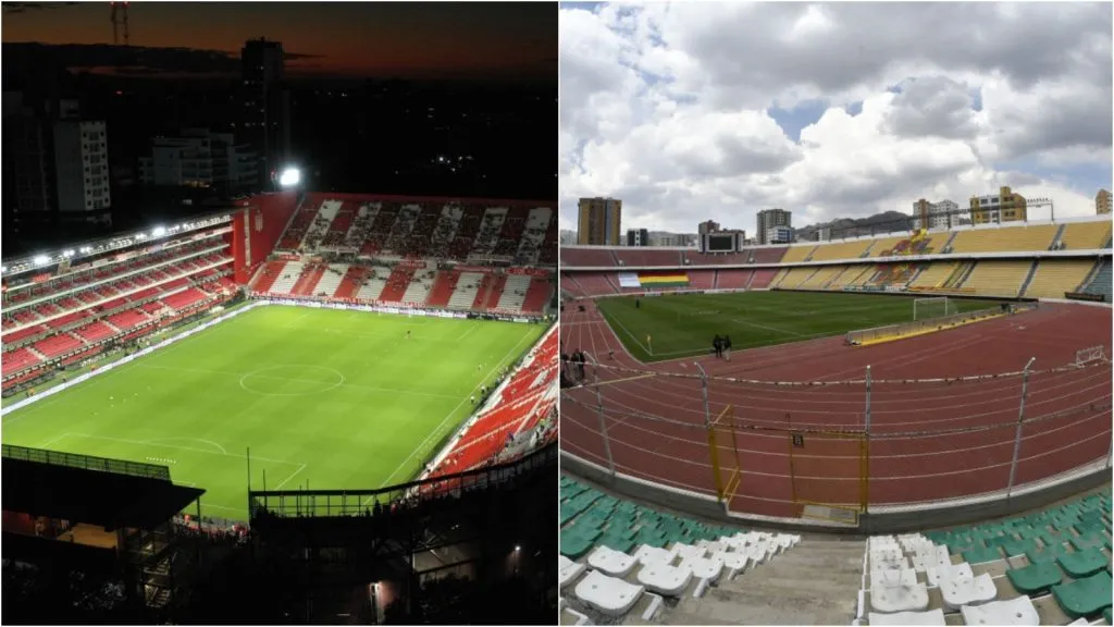 Estádio do Estudiantes e do The Strongest – Gustavo Garello/ Aizar Raldes – Pool/Getty Images