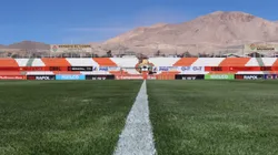 Estádio El Cobre, do Cobresal, no deserto do Atacama, adversário do São Paulo na Libertadores. Foto: Redes sociais / Club Desportes Cobreloa Oficial.
