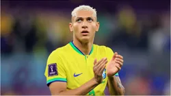 Richarlison fala da importância de terapia e cuidado com a saúde mental. Buda Mendes/Getty Images.