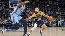 Golden State Warriors e Memphis Grizzlies se enfrentaram no Tennessee durante a temporada regular da NBA (Foto: Justin Ford/Getty Images)