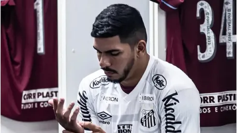 Foto: Raul Baretta/Santos FC - João Paulo viveu drama familiar recentemente