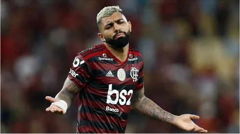 Gabigol em partida pela Flamengo - Foto: Wagner Meier/Getty Images