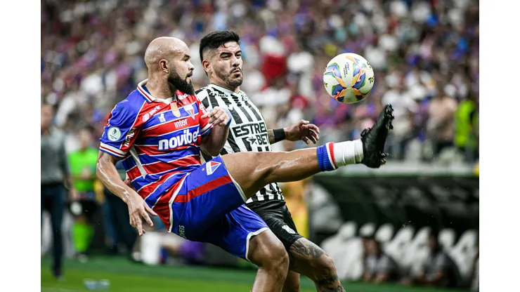 Ceará e Fortaleza empataram em 3 a 3 pelo Campeonato Cearense de 2024 (Foto: Kely Pereira/AGIF)