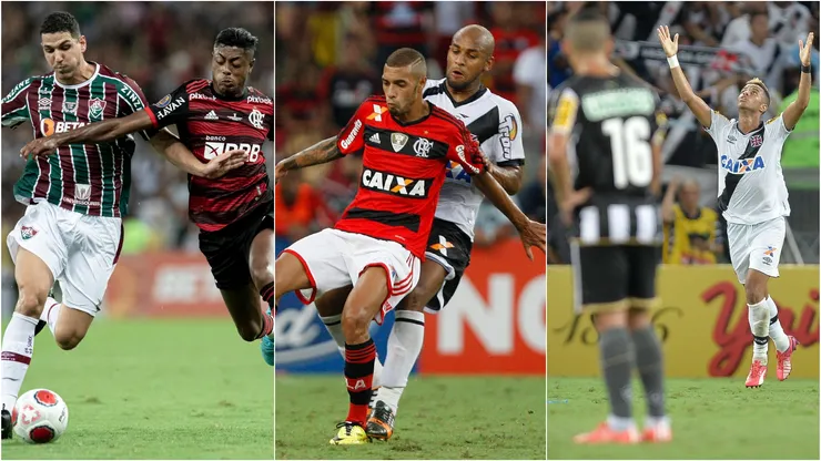 Flamengo e Fluminense foi a final mais repetida nas últimas 10 edições. Foto: Jorge Rodrigues/Wagner Meier/AGIF