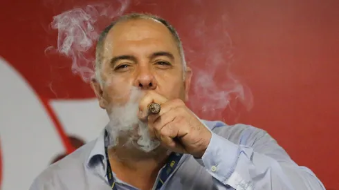 Atacante irá assinar por 5 anos com o Flamengo e Braz comemora Foto: Gilvan de Souza/CRF