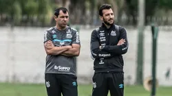 Foto: Flickr Oficial Santos/Ivan Storti/Santos FC - Carille e Dracena tiveram rusgas no Santos